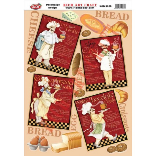 RİCH DEKOPAJ KAĞIDI KOD:9209