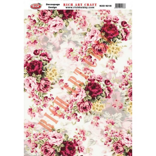 RİCH DEKOPAJ KAĞIDI KOD:9218