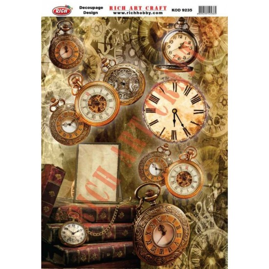 RİCH DEKOPAJ KAĞIDI KOD:9235