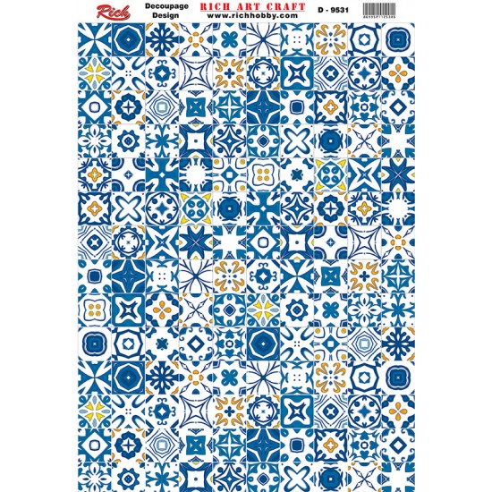 RİCH DEKOPAJ KAĞIDI KOD:9531
