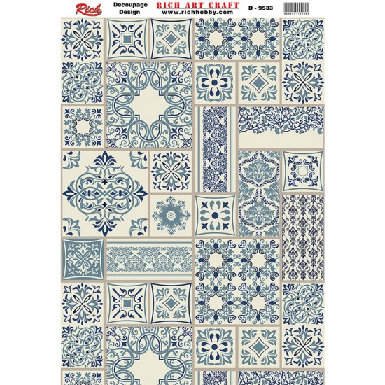 RİCH DEKOPAJ KAĞIDI KOD:9533