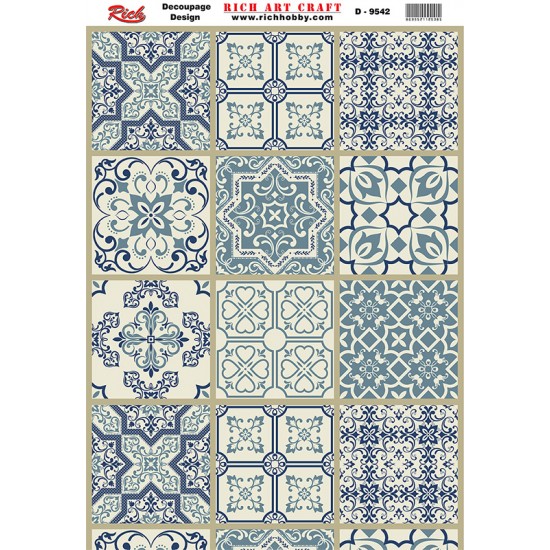 RİCH DEKOPAJ KAĞIDI KOD:9542