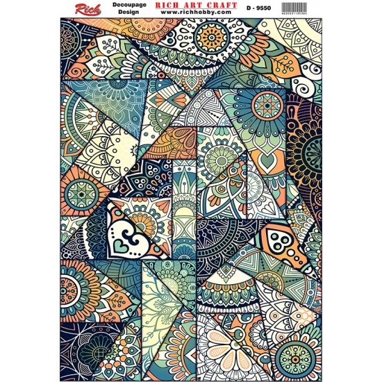 RİCH DEKOPAJ KAĞIDI KOD:9550