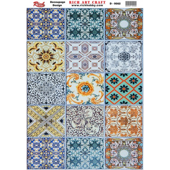 RİCH DEKOPAJ KAĞIDI KOD:9562