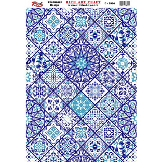 RİCH DEKOPAJ KAĞIDI KOD:9566