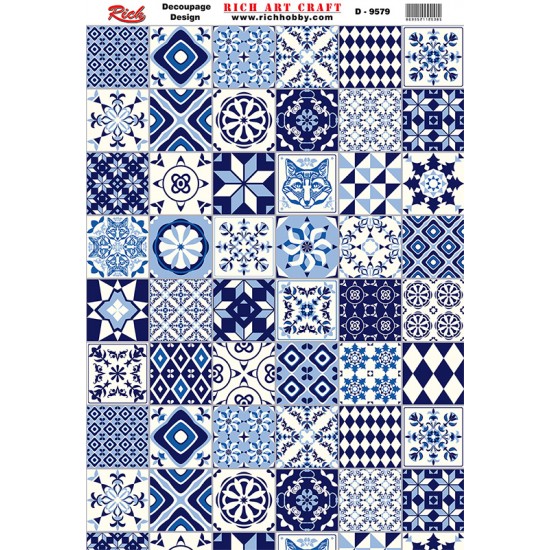 RİCH DEKOPAJ KAĞIDI KOD:9579