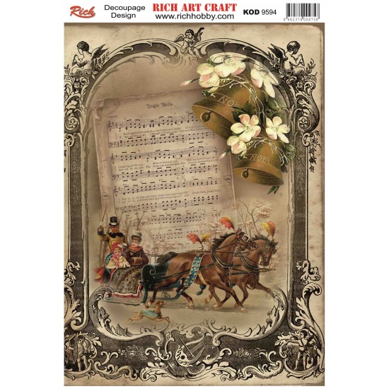 RİCH DEKOPAJ KAĞIDI KOD:9594