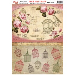 RİCH PİRİNÇ DEKOPAJ KAĞIDI KOD:8464