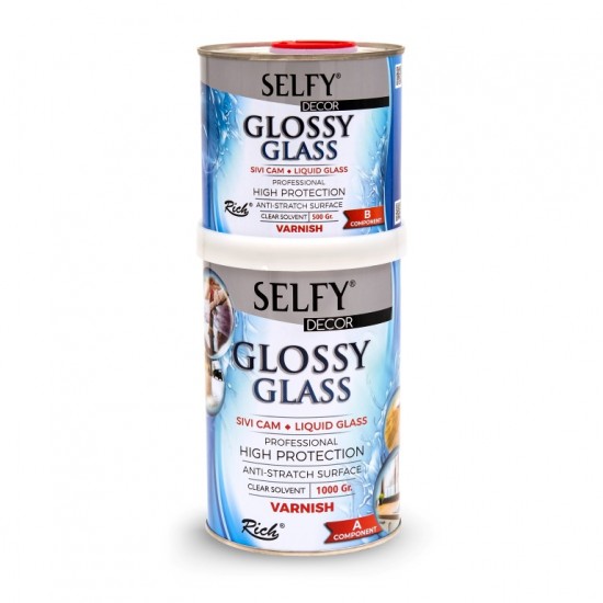 SELFY DECOR GLOSSY GLASS 1000+500 GR 