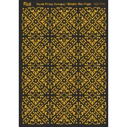 SOFT DEKOPAJ SİYAH ALTIN 70015