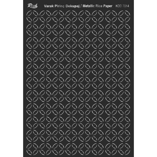 SOFT DEKOPAJ SİYAH GÜMÜŞ 71014