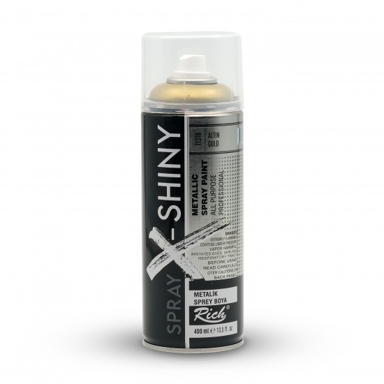 SPRAY X SHINY 400 ML ALTIN 