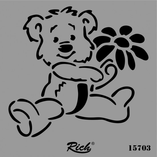 STENCIL KARE 25*25 15703