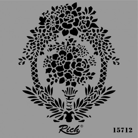 STENCIL KARE 25*25 15712