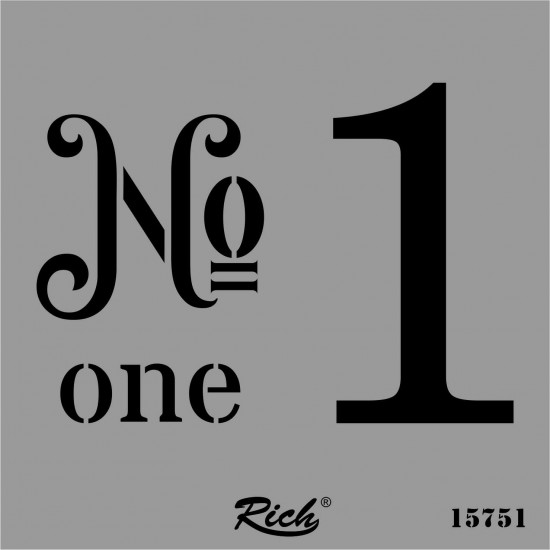 STENCIL KARE 25*25 15751