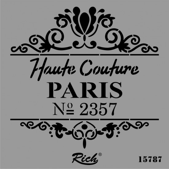 STENCIL KARE 25*25 15787