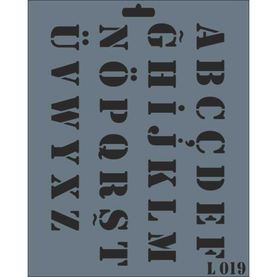 STENCIL-L-019