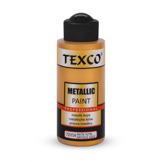 TEXCO METALİK BOYA 110 CC ANTİK ALTIN