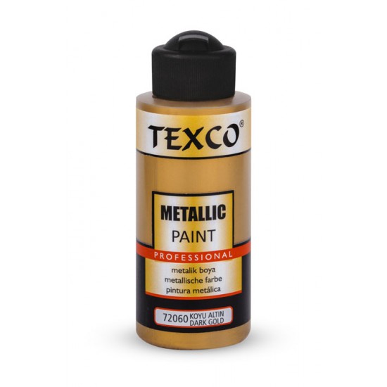 TEXCO METALİK BOYA 110 CC KOYU ALTIN