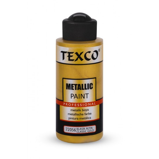TEXCO METALİK BOYAT 110 CC KLASİK ALTIN