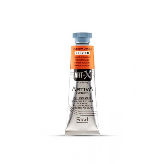 ART-X ARTIVA SERIES OIL COLOR 211 CADMİUM ORANGE   37 ML